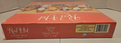 Puzzle 1000 pezzi RED HOT #28020 By Suns Out - nuovo e sigillato - Foto 3 di 5