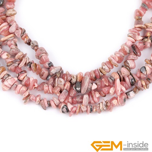 5-8mm Freeform Chips Gemstone Nugget Loose Beads For Jewellery Making 15" & 34" - Bild 229 von 327