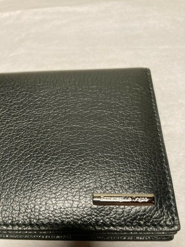 Cartera de cuero unisex Ermenegildo Zegna, color negro - Imagen 4 de 7