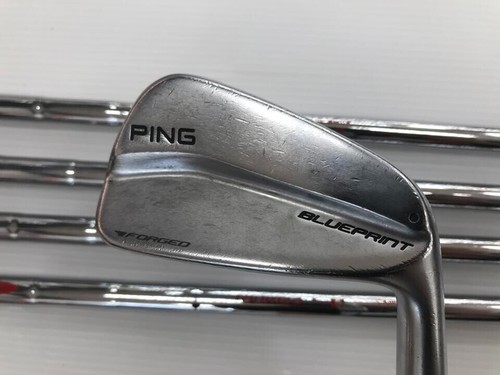 Ping BLUEPRINT Iron Set 5pcs 6-W Stiff NSPRO MODUS3 TOUR 120 Black Dot - Picture 4 of 6