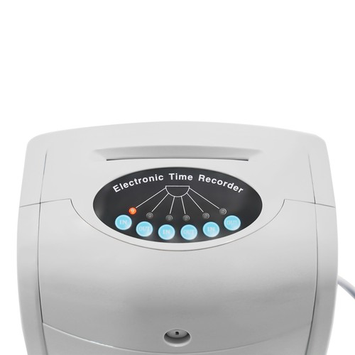 Stechuhr Lochkarte Mitarbeiter Anwesenheitsautomat LCD Display Check-in Maschine - Bild 17 von 24
