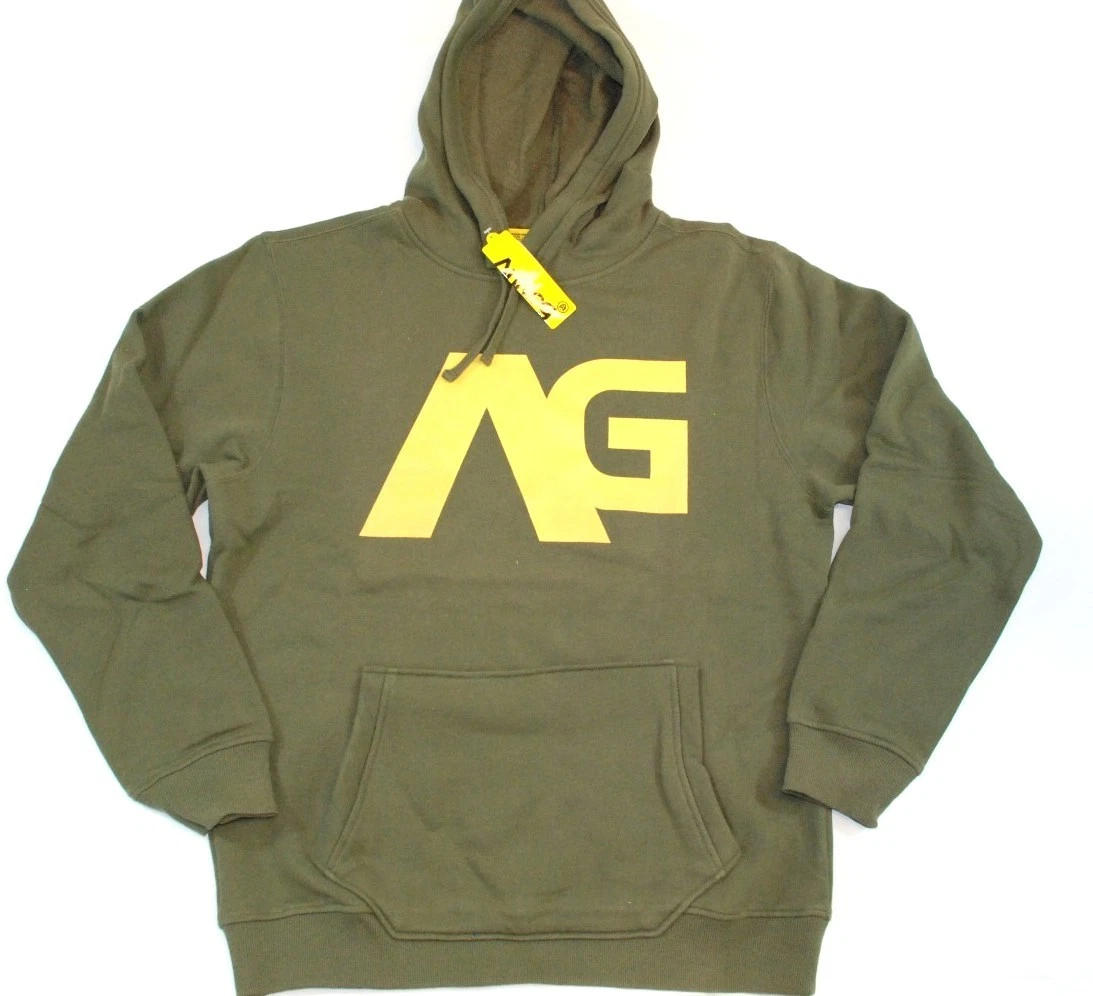 Analog AG BASIC PULLOVER Olive Green Yellow Front Pocket Men s