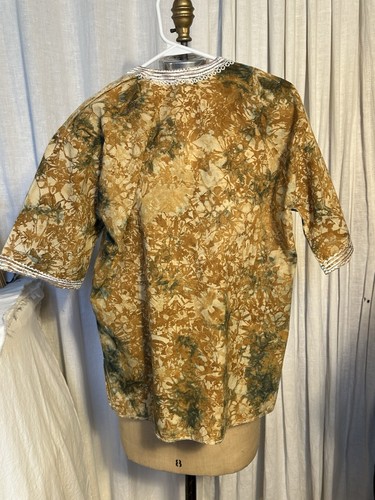 Vintage Men’s Tie Are African Cotton Dashiki Sz S Pre-owned - Picture 5 of 5