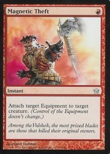 MTG English Magnetic Theft NM Foil Fifth Dawn