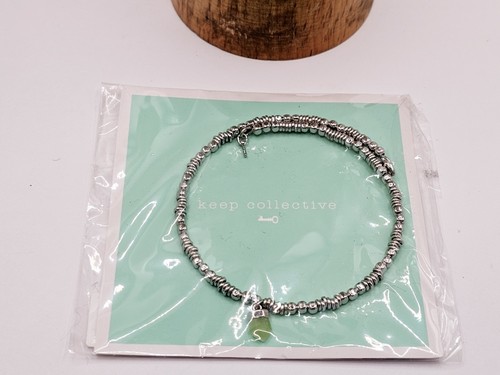 Keep Collective: "Healing " Wrap Bracelet Silver, Healing Green Quartz - New 🌞 - 第 2/22 張圖片