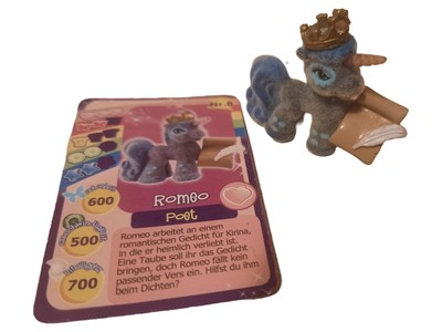 Filly Romeo Poet Spielfigur Einhorn Pony Figur Blau 3cm Sammelfigur