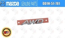 Mazda OEM Rear "AWD" Chrome Badge Nameplate DD1H-51-781 for 2016-2019 CX