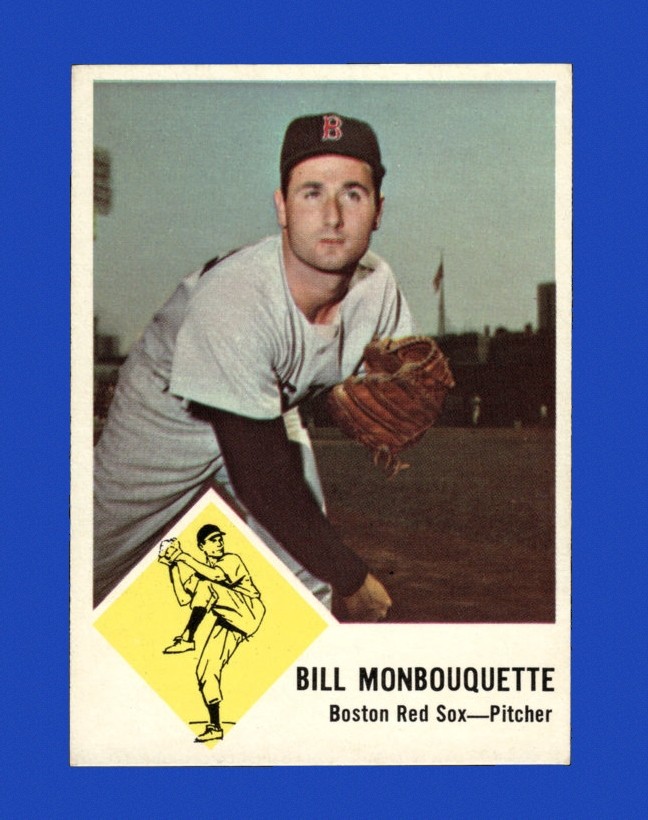 1963 Fleer Set-Break #  7 Bill Monbouquette EX-EXMINT *GMCARDS*