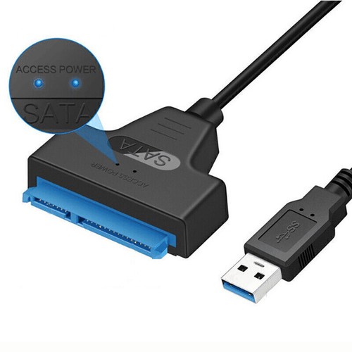 USB 3.0 zu SATA 22 Pin 2,5 Zoll Festplattenlaufwerk SSD Adapter Anschlusskabel - Bild 8 von 9