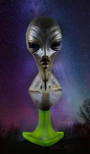 Grey Alien Bust UFO extraterrestrial Area 51 Outer space Resin Model Kit Roswell
