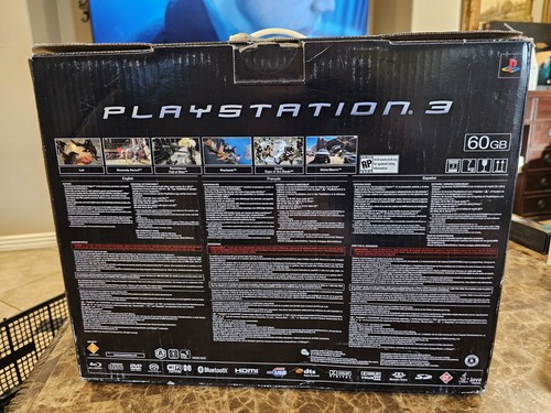 Consola Sony PlayStation 3 PS3 CECHA01 60 GB retrocompatible OEM CAJA *Probada - Imagen 20 de 23