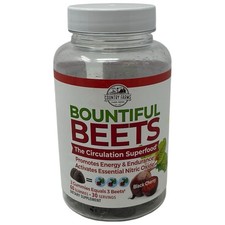 Bountiful Beets Gummies- Black Cherry-60 Gummies
