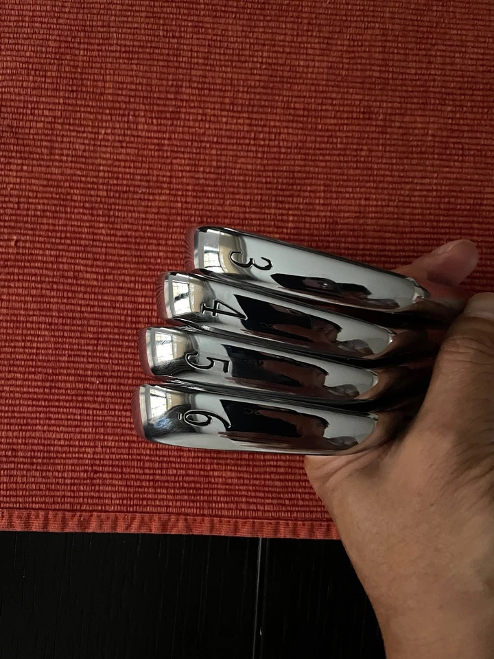 Mizuno MP 37 / 3-P / Heads only / rechromed - Image 3 of 4