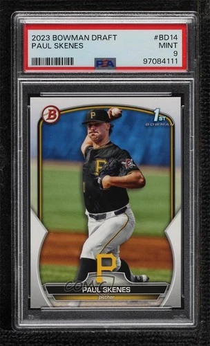 2023 Bowman Draft Paul Skenes #BD-14 PSA 9 MINT