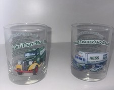 Vintage Hess Toy Truck Collector Series (1996) 2 Glasses Classic Truck Series