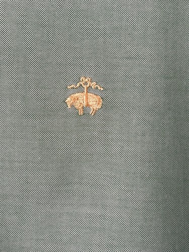 Brooks Bros The Original Poloshirt M Grün Regular Fit Supima Baumwolle Bügelfrei - Bild 3 von 11