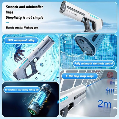 #ad Electric Water Gun Blaster High Power Rechargeable Automatic Water Toy Gun $13.00