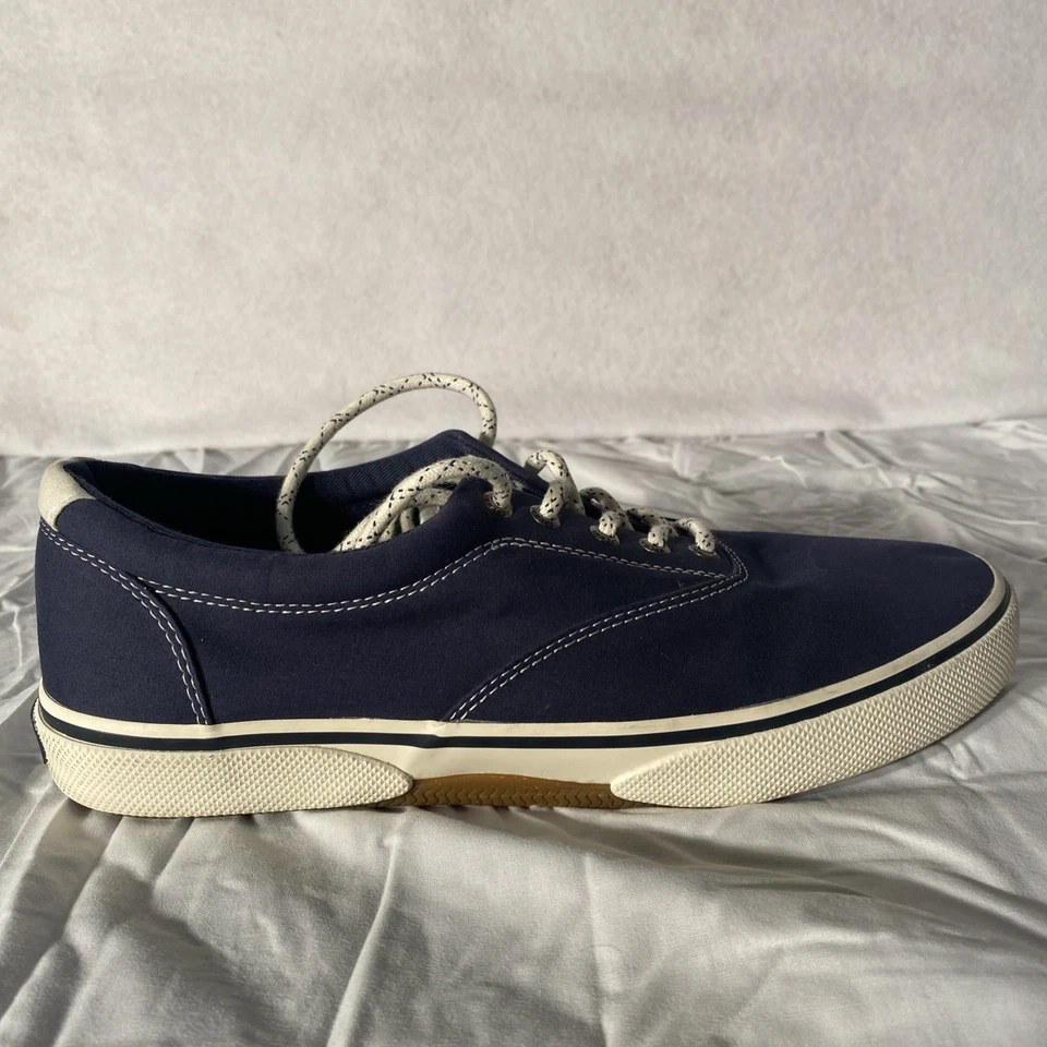 Sperry Men’s Striper II CVO Canvas Sneakers Navy Casual Shoes Size 10.5 - Image 4 of 4