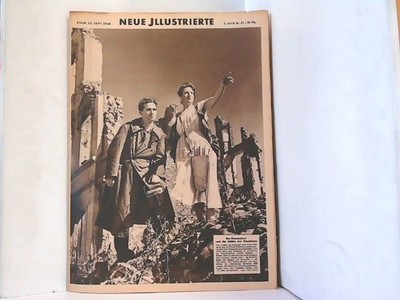 Neue Illustrierte. Nr. 22 / 23. Sept. 1948 / 3. Jahrgang. Titelbild: Der Heimkeh