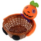  1Pc Halloween Candy Storage Basket Creative Portable Food Storage Basket for