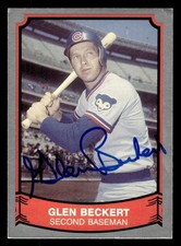 1989 Pacific Legends Baseball #142 Glen Beckert Signed Autograph (no COA) *e1