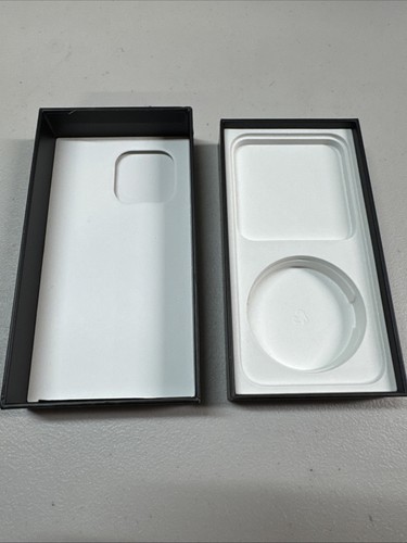 ORIGINAL Apple iPhone 13 PRO Graphite EMPTY BOX ONLY - Picture 2 of 4