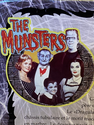 Vintage ERTL MunstersDragula 1:18 Die Cast Metal Coffin Body on Dragster Chassis - Picture 6 of 24