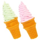 2pcs gefälschte Dessert Künstliche Eiskegel Dessert Anzeige falsches Eis