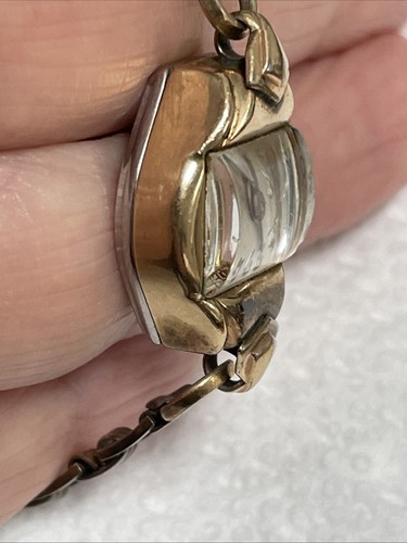 VINTAGE ANTIKE DAMEN ART DECO UHR / SELTEN / FUNKTIONIERT NICHT - Bild 10 von 23