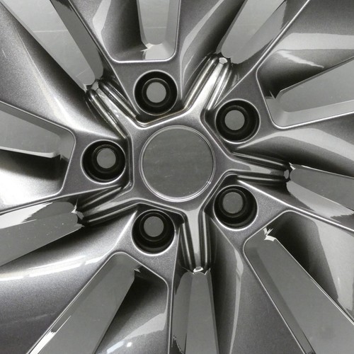 SKODA ENYAQ 21" ALLOY WHEEL RIM GREY DIAMOND CUT 8.5J OEM 5LA601025BM X1 - Picture 3 of 16