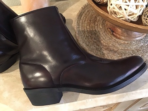 New LAREDO Men’s LONG HAUL Western Cowboy Boots, BLACK CHERRY, 13 EW, - Picture 5 of 10