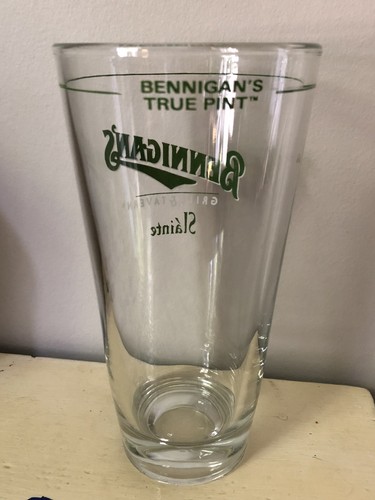Vintage BENNIGAN'S Grill & Tavern True Pint Glas Anchor Hocking - Bild 3 von 6
