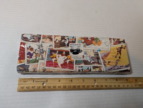 VINTAGE 1993 WB Store LOONEY TUNES PENCIL CASE 8 PENCILS New Bugs Speedy Foghorn - Picture 7 of 12