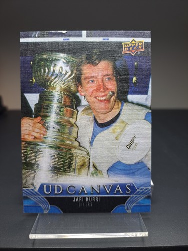 2023-24 Upper Deck Series 2 Jari Kurri UD Canvas Retired C247