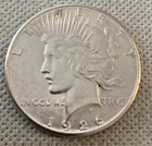 1926-S Peace Dollar San Francisco Mint 90% Silver Coin