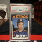 Topps 1986 Nolan Ryan Astros Base #100 PSA 8 Graded Baseball Card