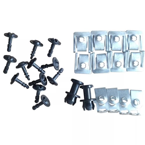 26 Stück Motor Unterboden Befestigung Clips und Schrauben für für A4 B8 A5 Q5 - Picture 8 of 11