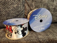Disney 1 1/2in X 9ft Polyester Mickey And Minnie Ribbon Set