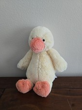 Jellycat 5" Bashful Duckling Animal Small Plush Chick Duck rare small JCINC2333