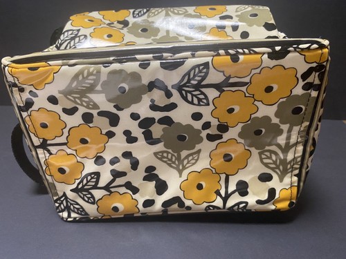 VERA BRADLEY Retired "GO WILD" Yellow Stay Cooler Insulated - Very Good Cond - Picture 9 of 9