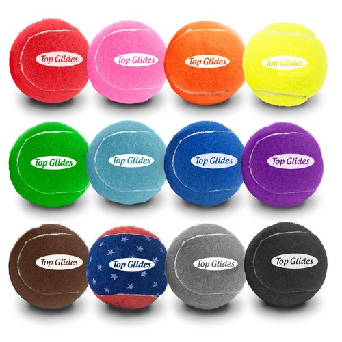 Pre-cut Walker Tennis Ball Glides - Any Color - 1 Pair - Picture 7 of 19