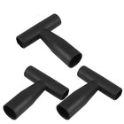 3 Pcs Rake Handle Replacement Spade Garden Lawn Care Accessories