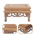 Holzpflanze Blumenpothalter Holz Blumentopf Halter Basis für Gartenhof