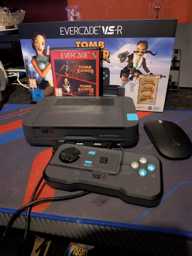 Evercade VS-R Console with Tomb Raider 1, 2 & 3 included