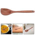  Suppenkelle aus Holz, Ecklöffel aus Teakholz zum Kochen und Servieren,