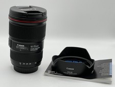 CANON EF 16-35mm 1:4 L IS USM LENS - E F 16-35 mm f/4.0L LENS - VERY GOOD