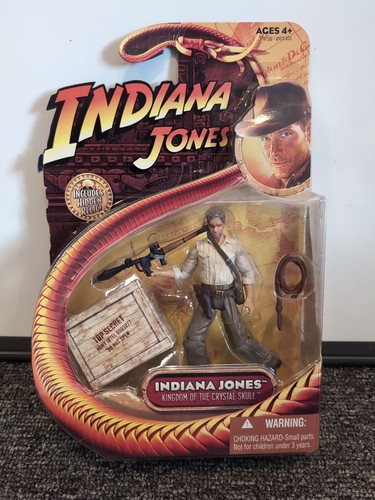 Indiana Jones Crystal Skull Indiana Jones 3.75" Action Figure New Boxed (2008) - Picture 1 of 2
