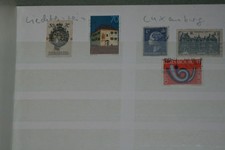 3 Briefmarken Luxemburg postfr und gest