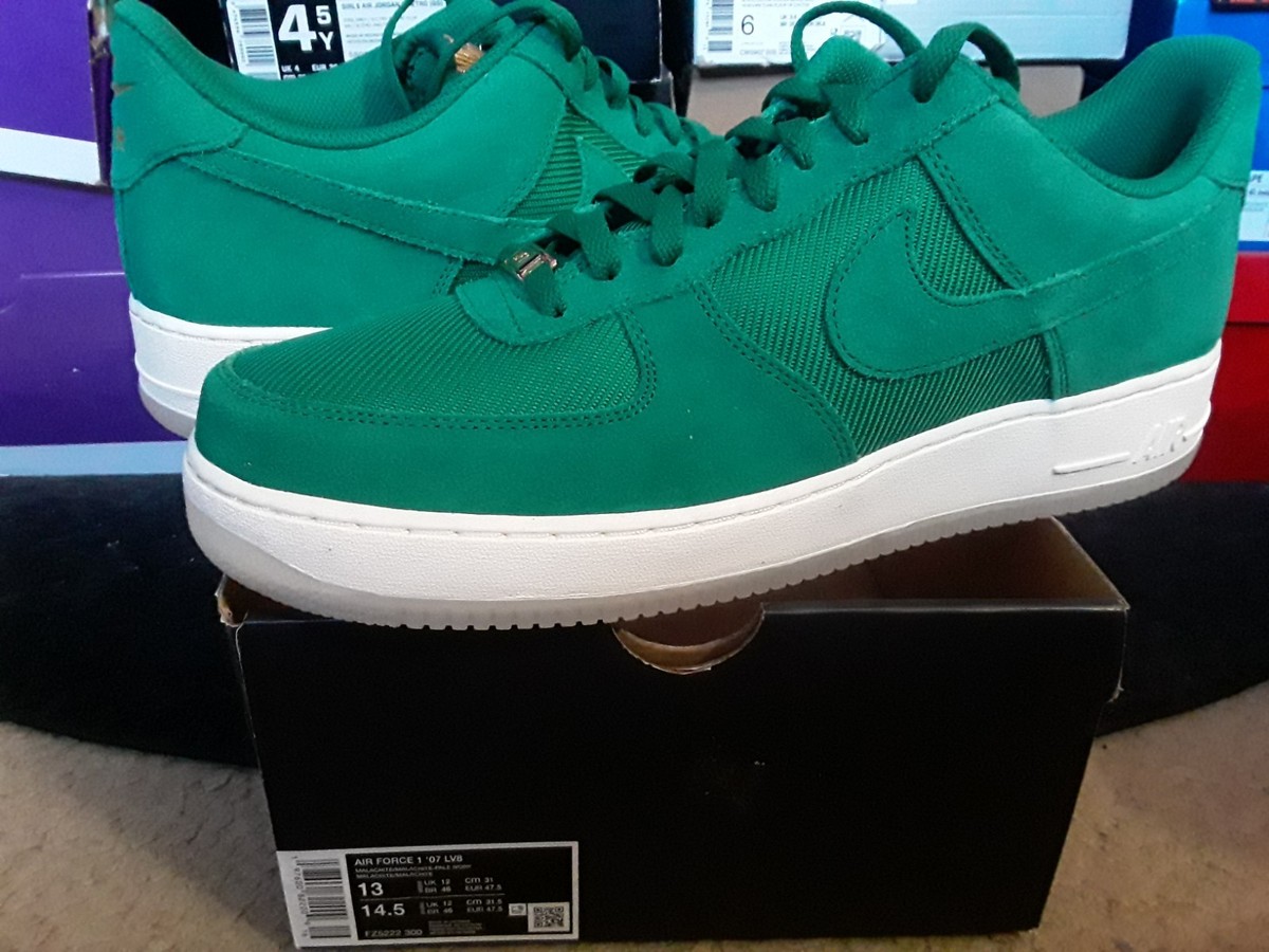 Nike Air Force 1 AF1 Low 07 LV8 Suede Malachite Green Pale