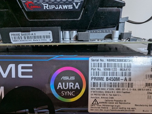 Ryzen 9 5900X, ASUS B450M-A II, 16GB G.Skill DDR4 RAM, Thermalright Cooler, SSD - Photo 9/10